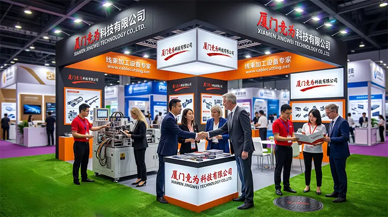 XIAMEN JINGWEI TECHNOLOGY menghadiri Pameran Peralatan Otomasi Munich 2025