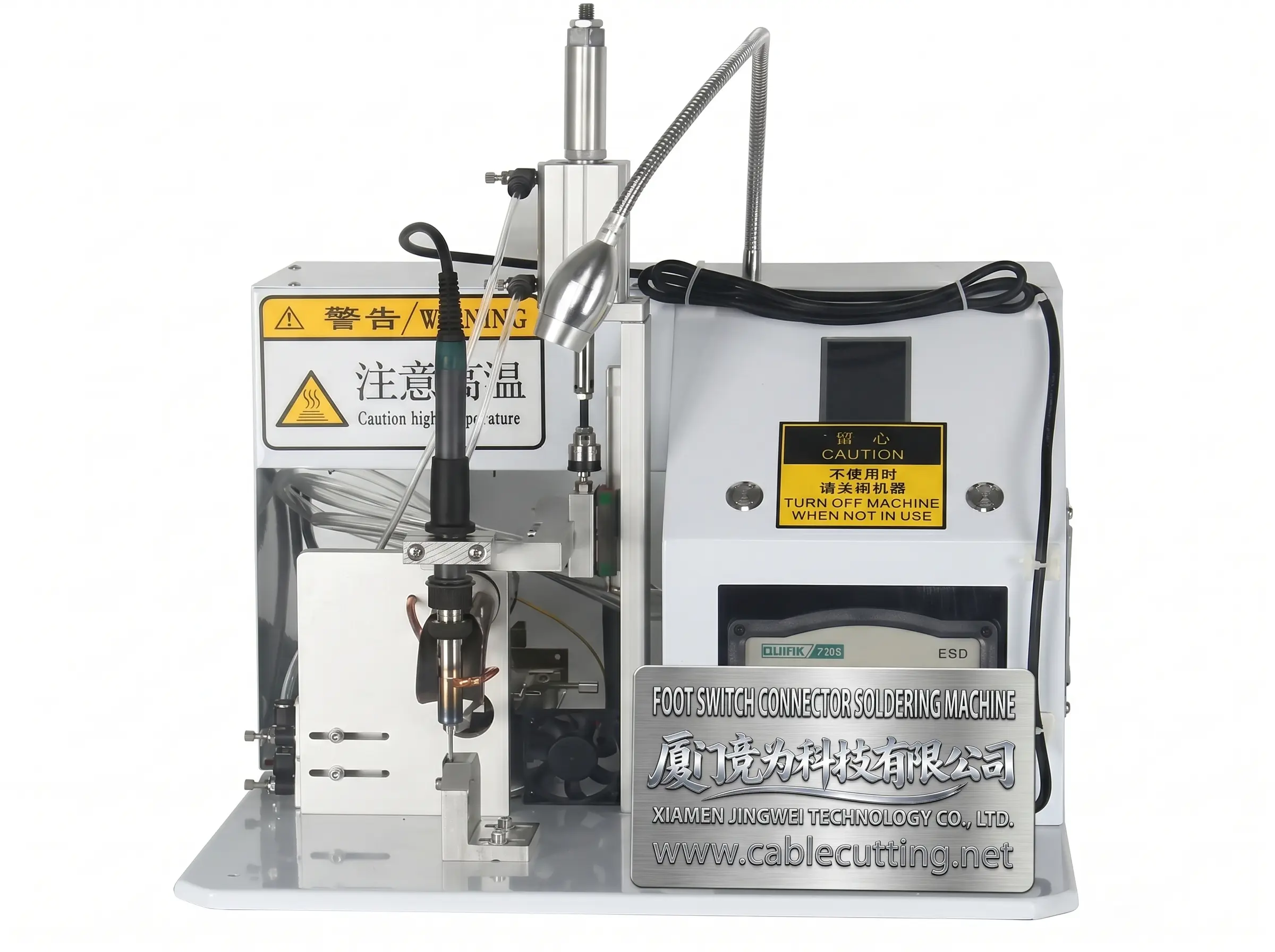 Mesin Solder Konektor Foot Switch Semi-Automatis WPM-USB08 | JINGWEI