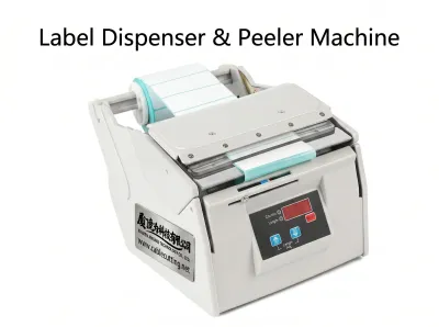 Dispenser Pengupas Label Otomatis 5-130mm Lebar X-130