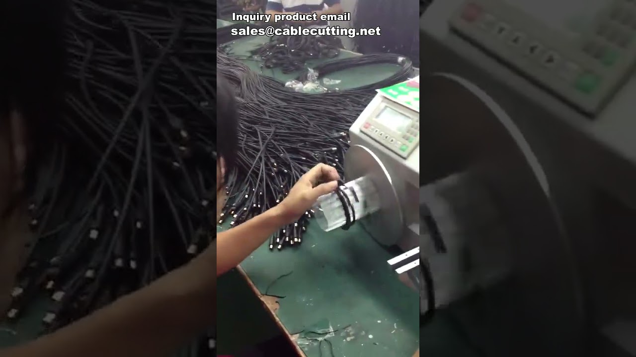 Mesin Gulung dan Ikat Kabel Otomatis untuk Industri | Cable Winding & Binding Machines