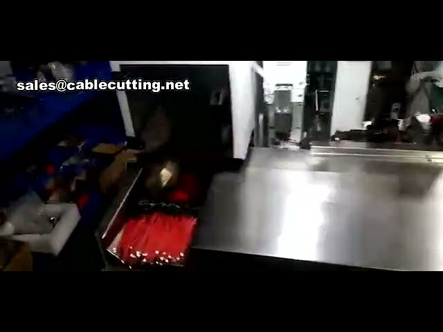 Shrink Tube Insertion, Heating and Wire Terminal Crimping Machine