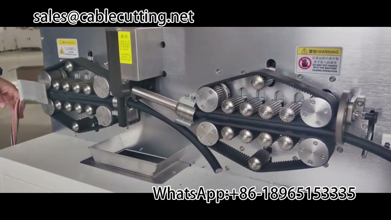 Large Square Cable Wire Stripping Machine for New Energy Applications