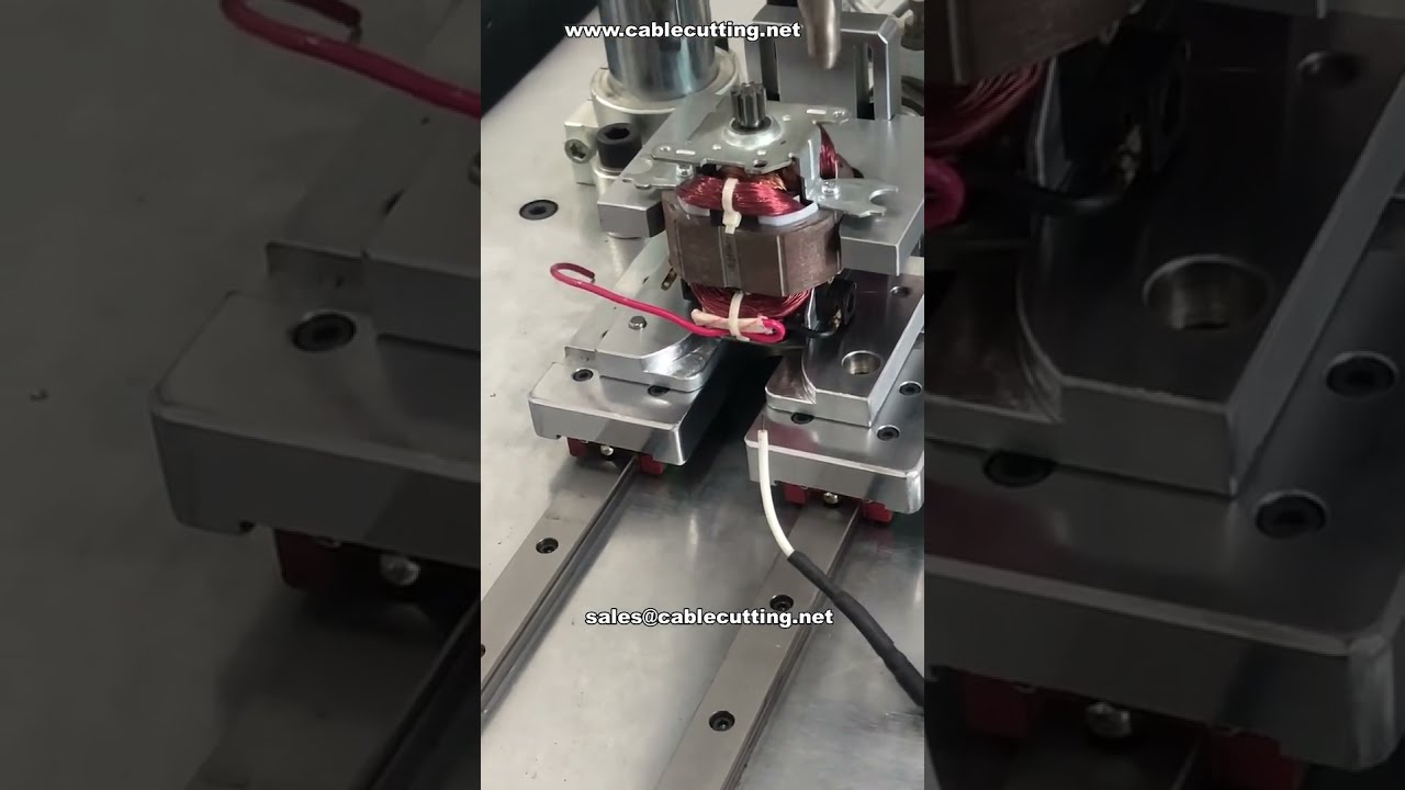 Mesin Pemasangan Sekrup Otomatis Satu Stasiun untuk Motor – Debugging Akhir – Langsung Pabrik