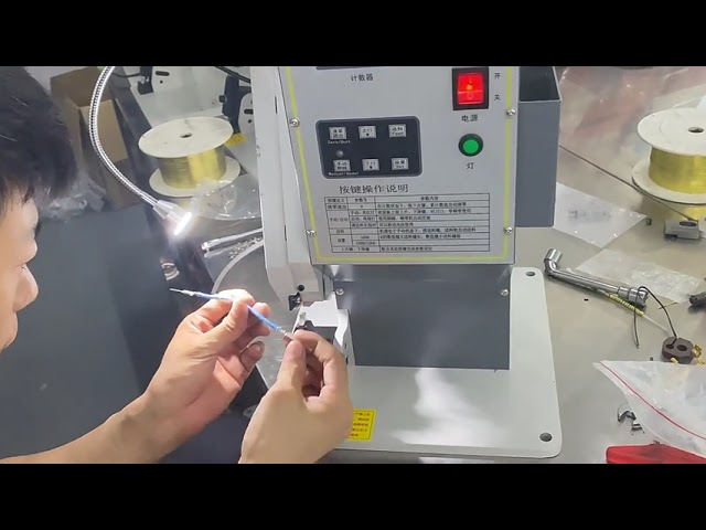 Mesin Crimping Sambungan Sabuk Tembaga 3T – Otomatisasi Pabrik Andal