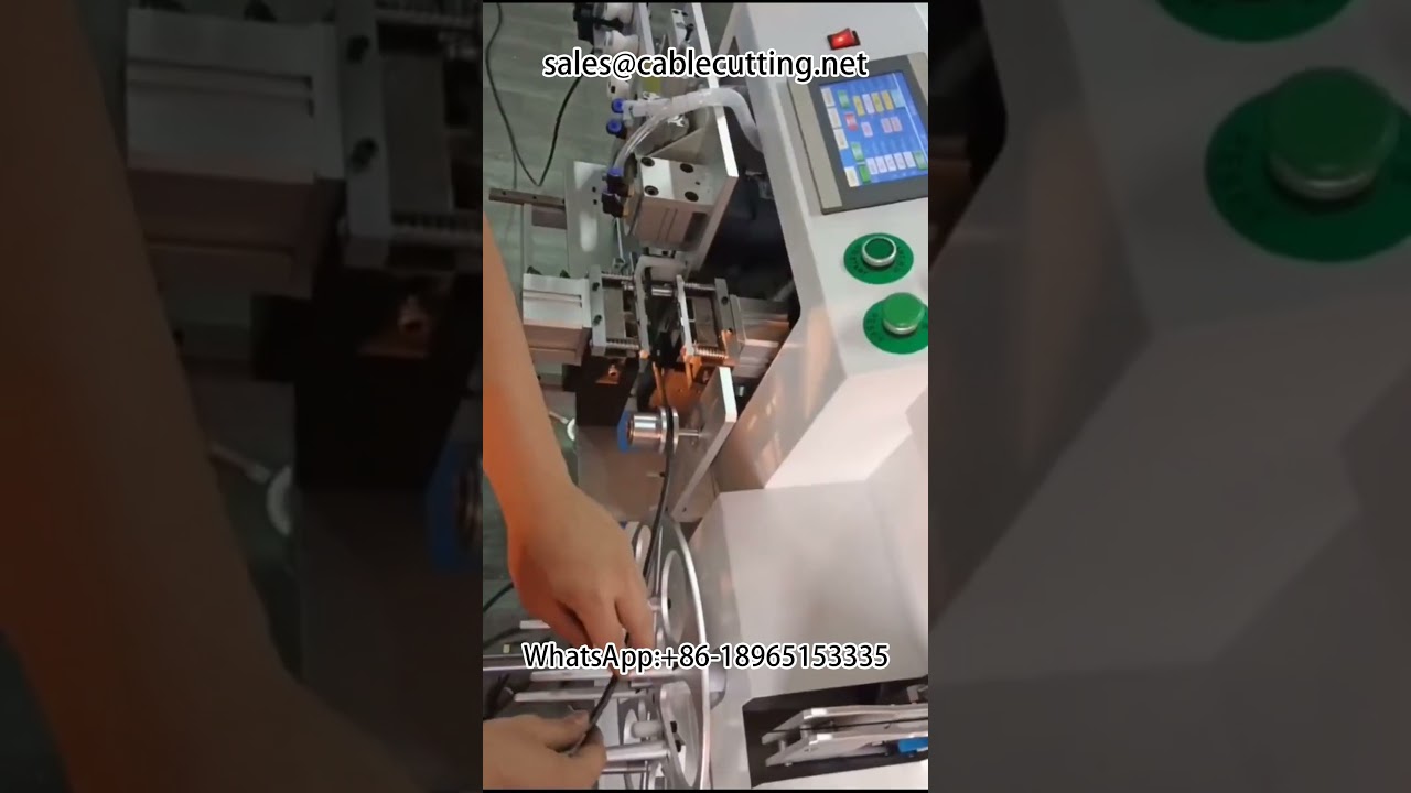 Mesin Otomatis Hitung Meter, Sortir, Kupas, Potong, Gulung, dan Ikat Kabel #PenghitungMeterGulung
