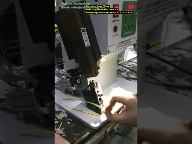 Mesin Crimping Sabuk Tembaga Diam & Penyambung Kabel Otomatis Berperforma Tinggi