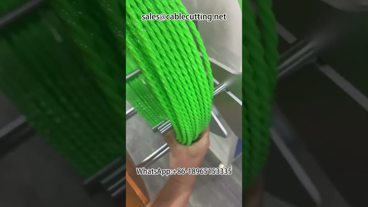 Wall Threader Metre Counting Take-Up Machine for Large to Small Roll Dividing and Bundling