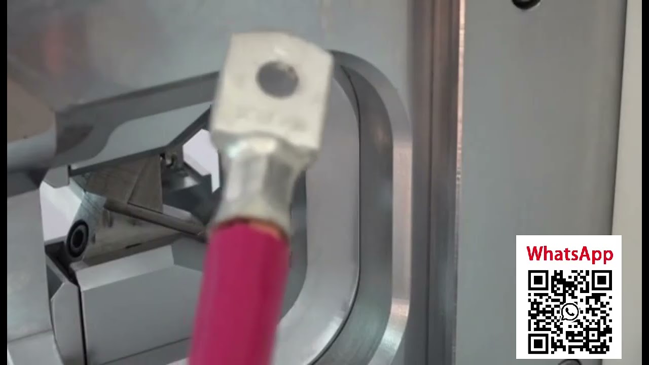 Mesin Crimping Servo 120mm²: Tanpa Die, Ganti Ukuran Terminal dengan Cepat!