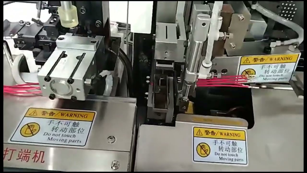 Mesin Tinning Kawat Ganda Otomatis: Satu Ujung Celup Tinning, Satu Ujung Crimping untuk Produksi Efisien