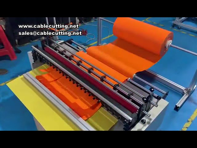 Mesin Potong Kertas Kraft, Wallpaper, dan Terpal - Alat Potong Horizontal Presisi Tinggi