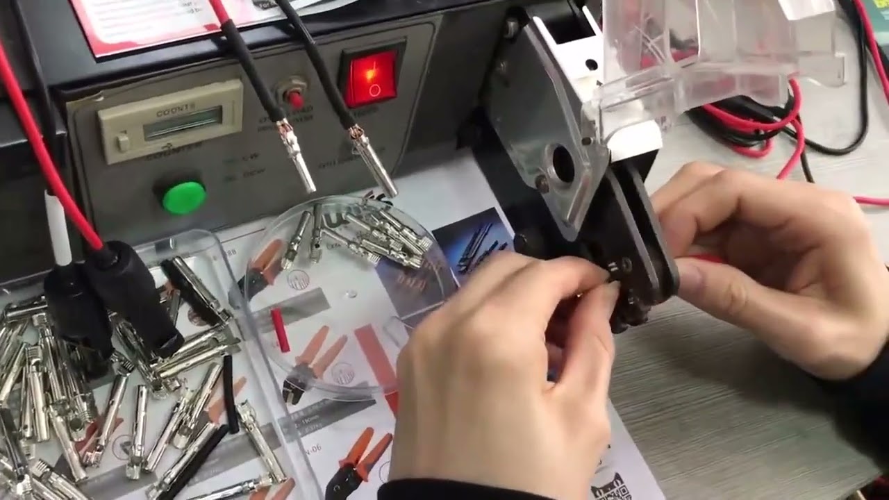 Mesin Crimping Terminal Listrik Terbaru EM6B2 PRO - Alat Kupas & Potong Kawat Otomatis, Crimper EM6