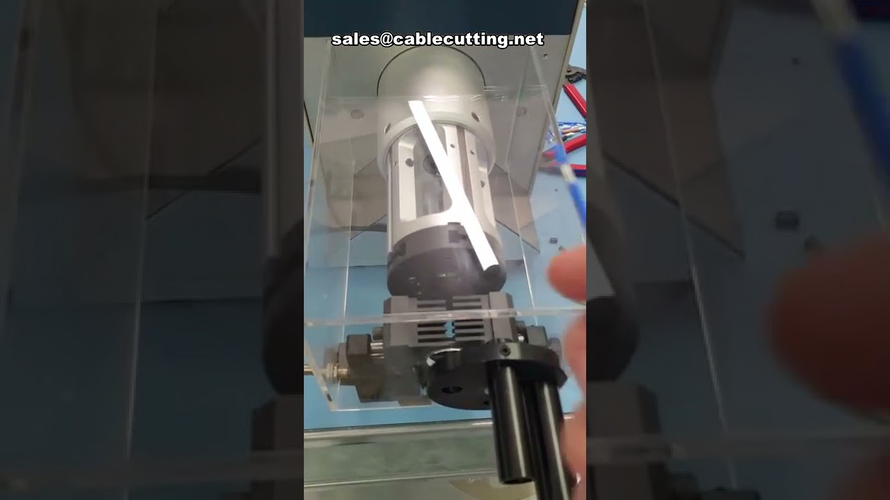 Mesin Pengupas Kabel Koaksial Kecil - Presisi & Efisien untuk Industri