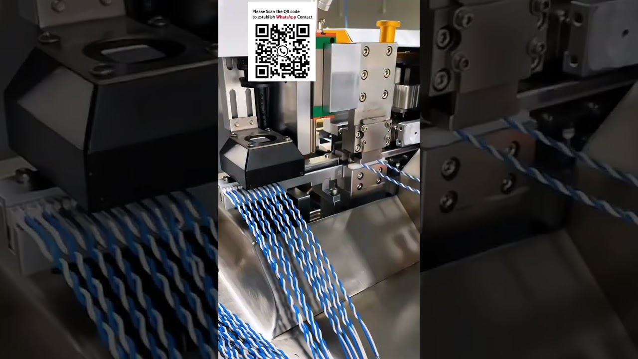 Mesin Crimping Terminal IDC Otomatis Penuh untuk Otomatisasi Wire Harness