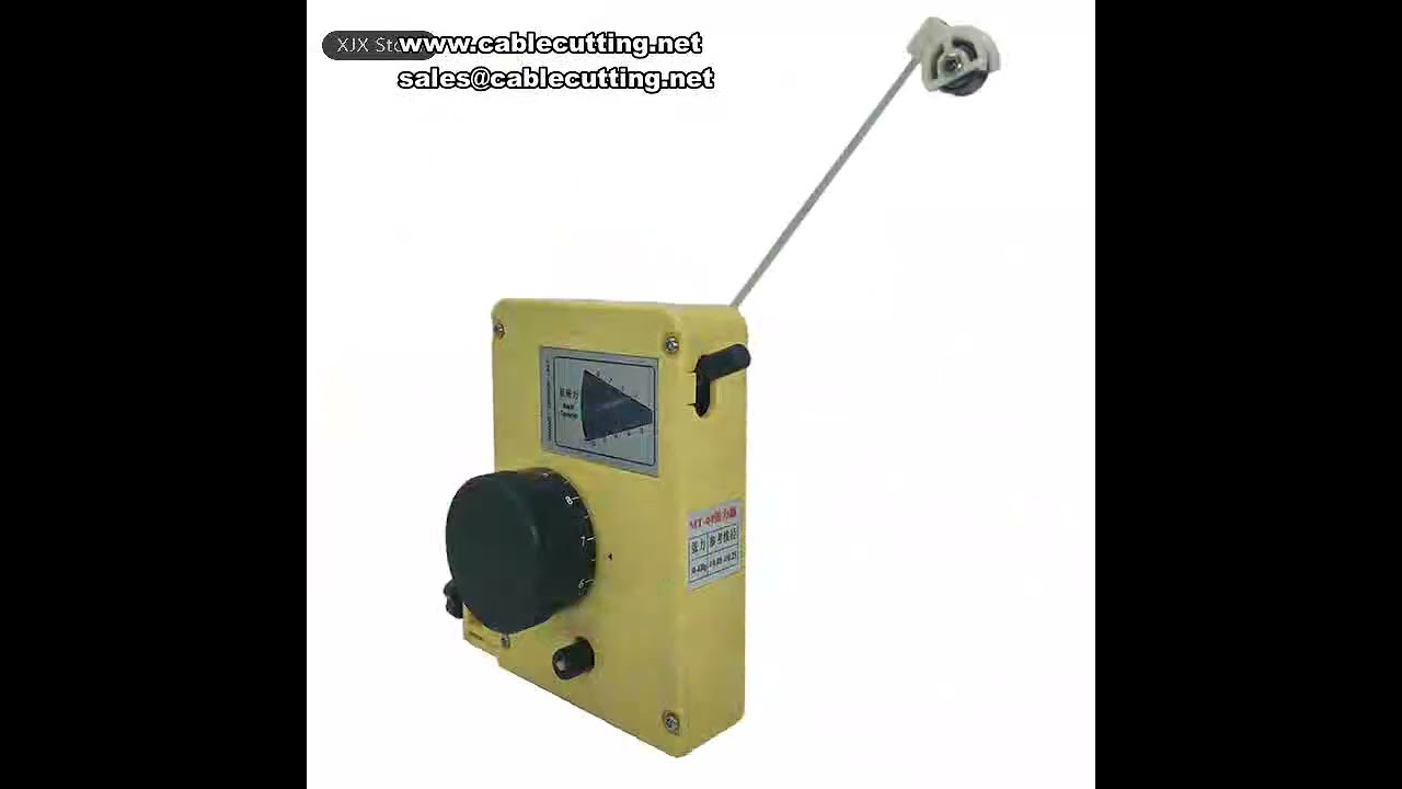 Tensioner Peredam Mekanis & Kontrol Ketegangan untuk Mesin Gulung Koil Presisi - Diameter Kawat 0.025m