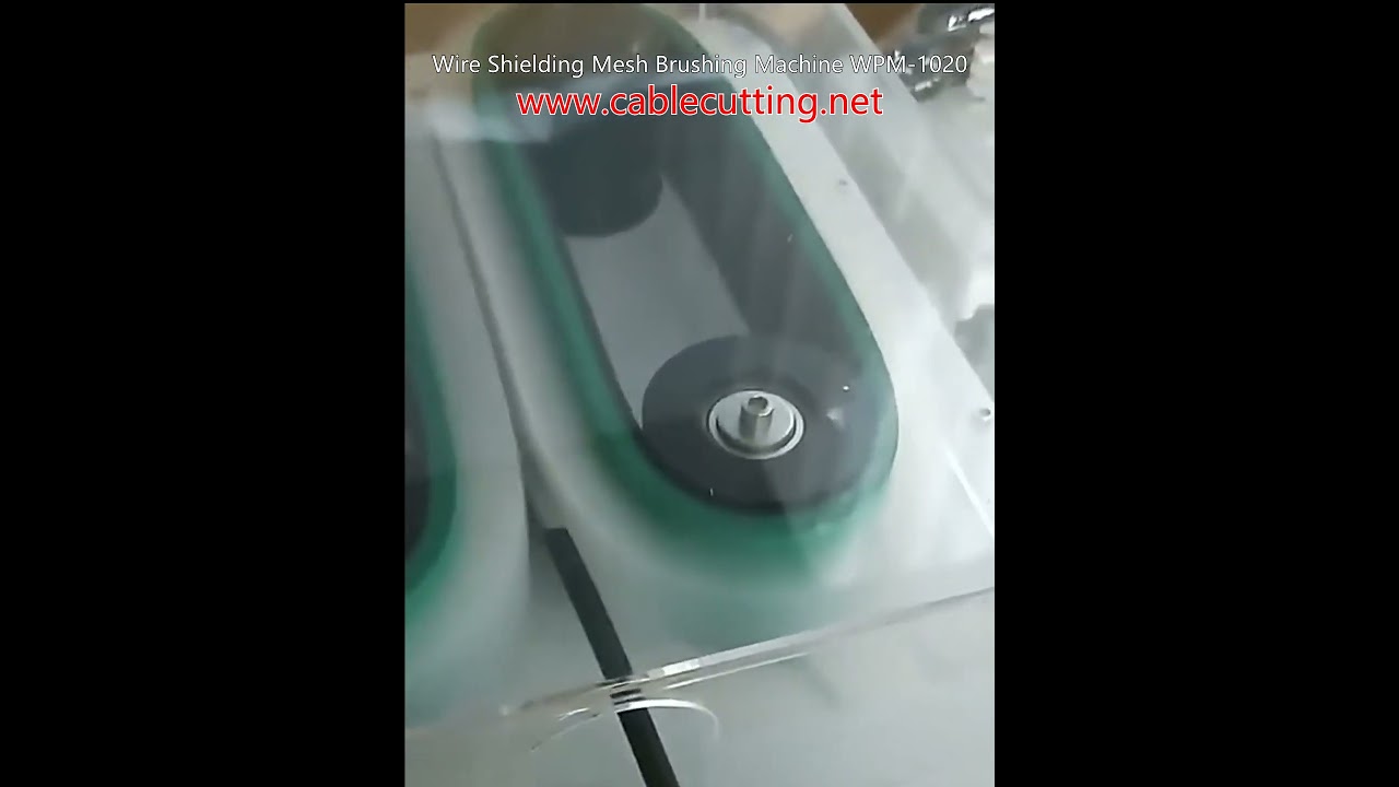 Wire Shielding Mesh Brushing Machine WPM-10-20