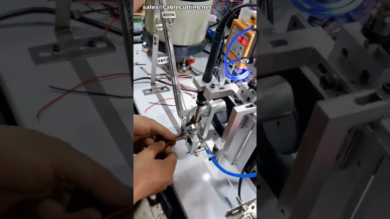 Mesin Soldering Semi Otomatis dengan Vibratory Feeder – Operator Hanya Memasukkan Kawat #pabrik #mesin #diy