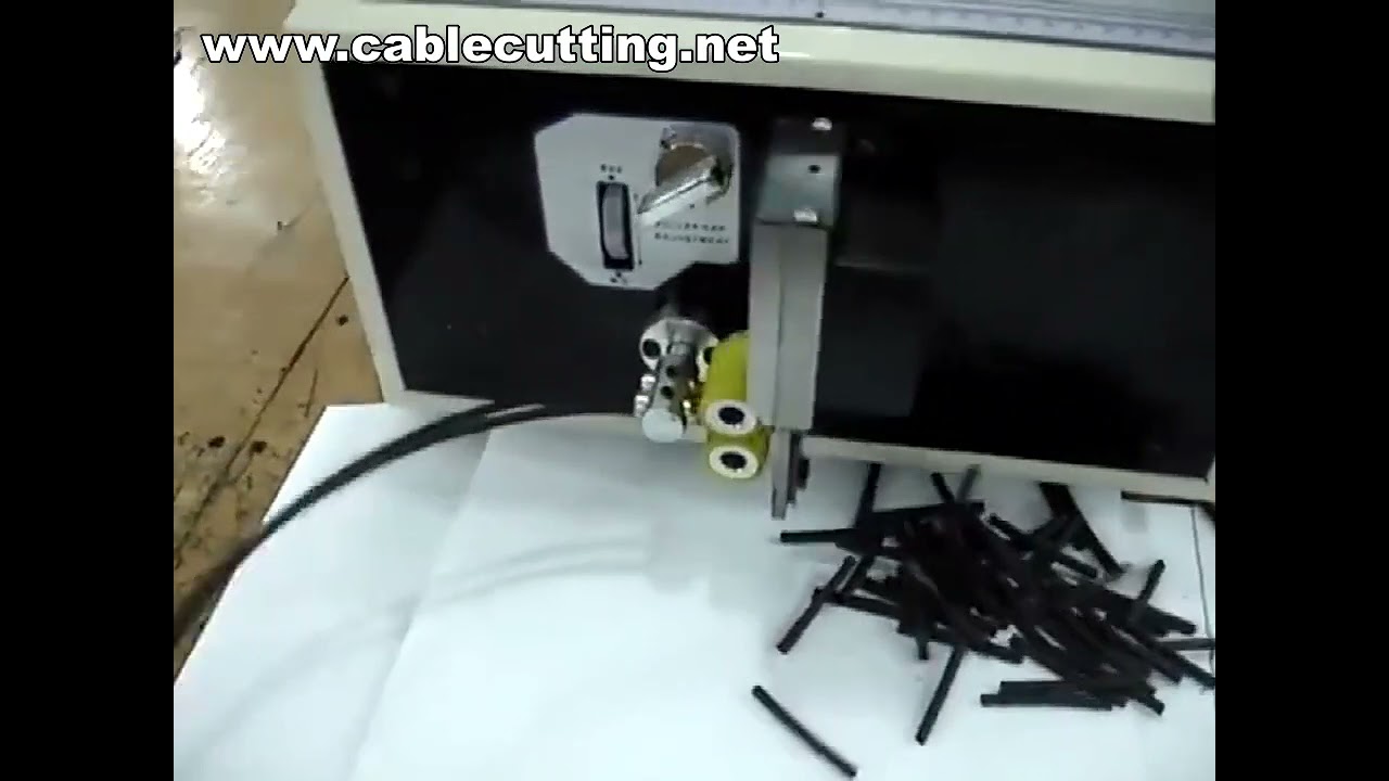 Mesin Pemotong Pipa & Heat Shrink Tubing Otomatis | Alat Potong Presisi