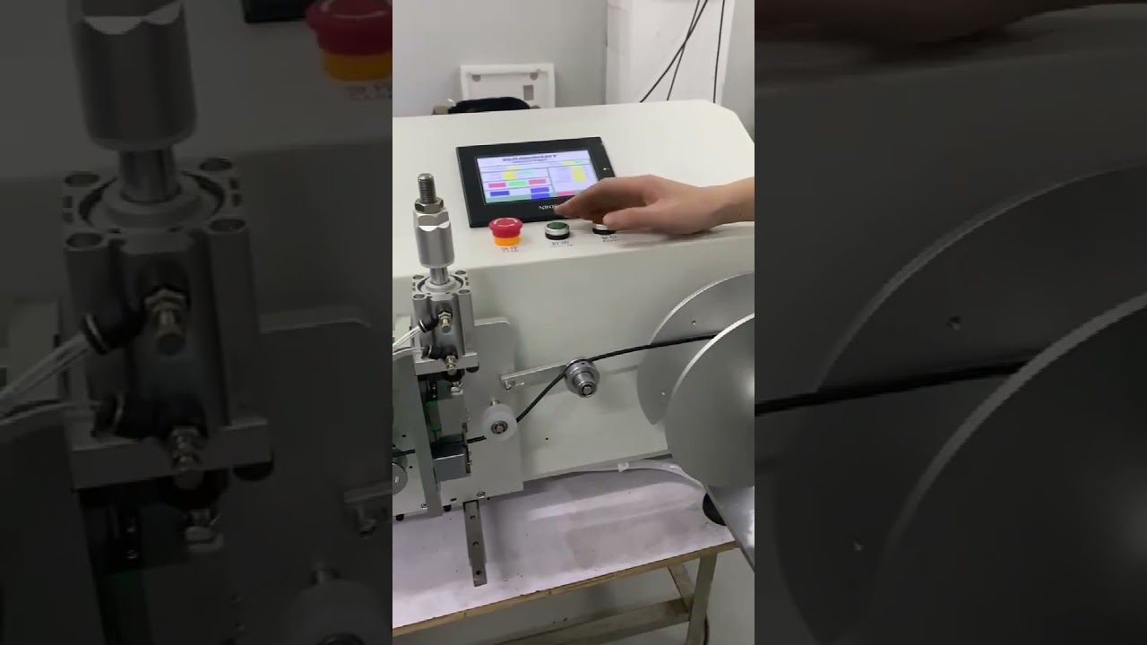 Automatic 4-in-1 Coil Winding Machine with Touch Screen | Can, Meter, Counting, Cutting for 60-300mm Wire