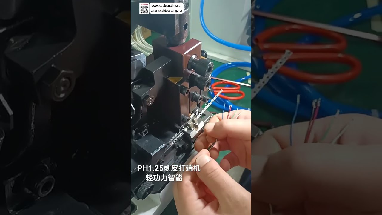 Mesin Kupas & Crimping Kabel | Press Terminal Presisi Andal & Alat Harness Kecepatan Tinggi