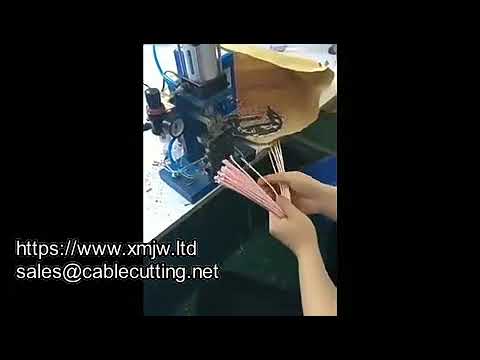 WPM-150-a Pneumatic Multi-Core Auto Cable Stripping Machine | Ribbon Wire Stripper