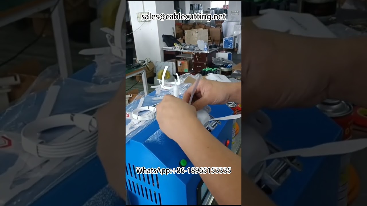 Data Cable Winding Machine with Paper Card for Automotive DIY and Wire Stripping