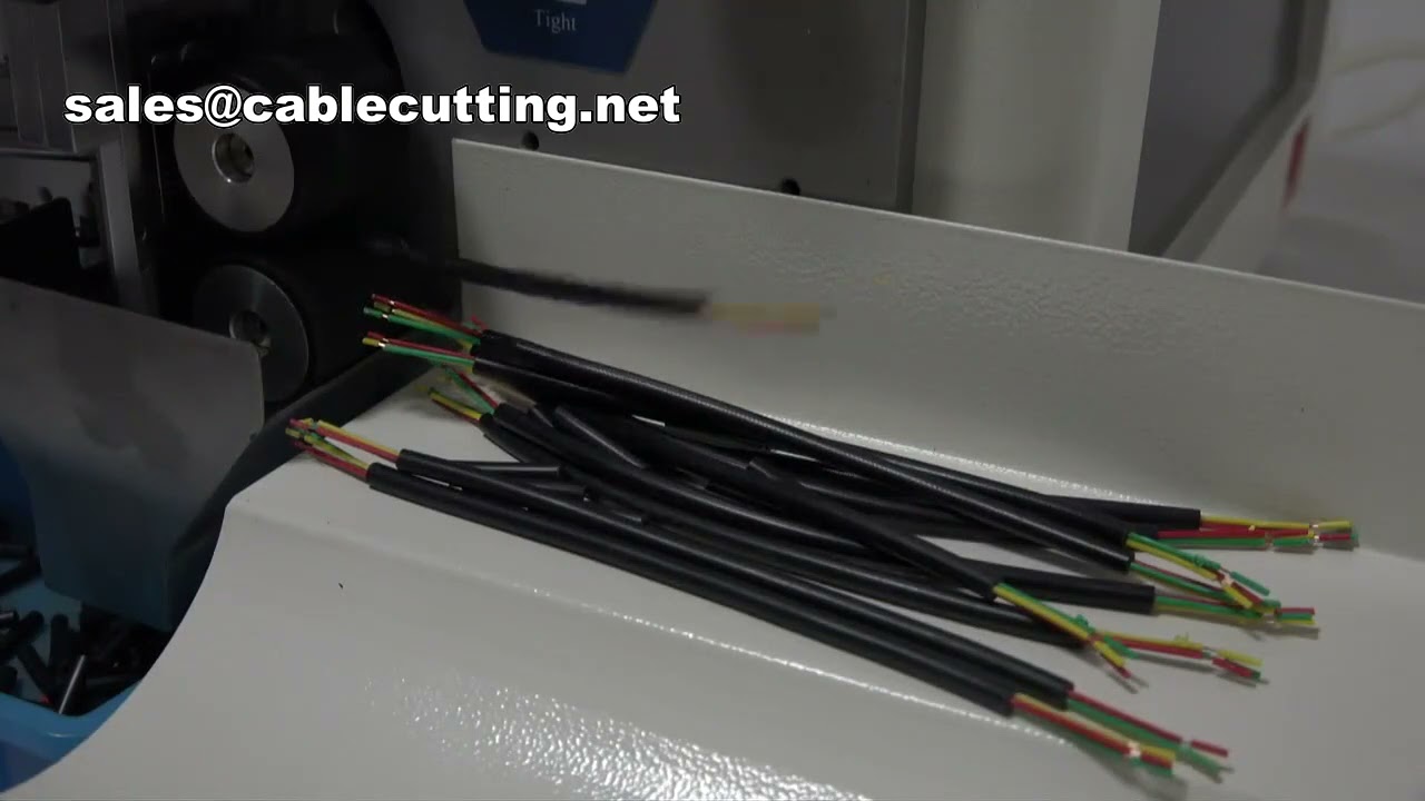 Mesin Stripping & Pemotong Kawat Multi-Core Premium untuk Kabel Selubung Industri