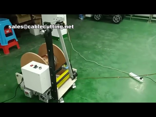Mesin Pengumpan Kabel Beban 50kg | Alat Prefeeder Kabel Industri | Wire Cable Feeding