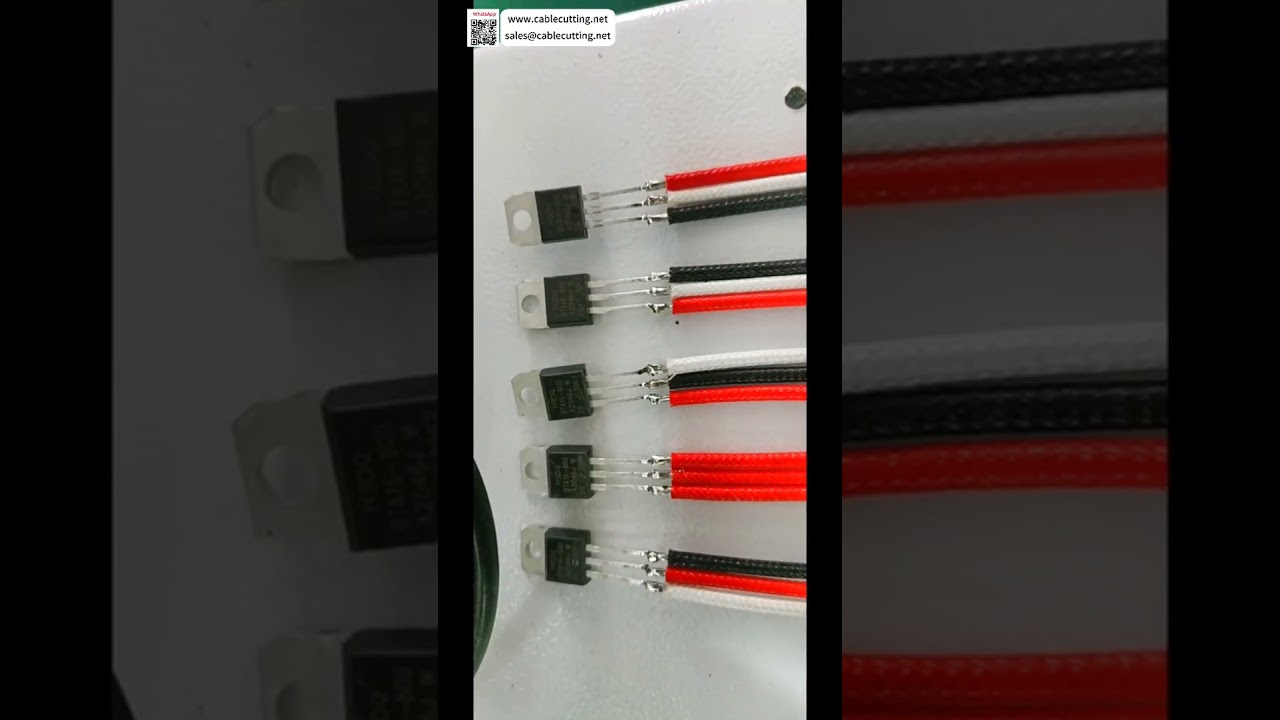 Mesin Solder Transistor & Trioda Presisi Tinggi untuk Pengelasan Kaki Komponen