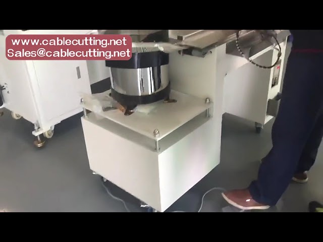 Desktop Automatic Nylon Zip Cable Tie Self-Locking and Cutting Machine