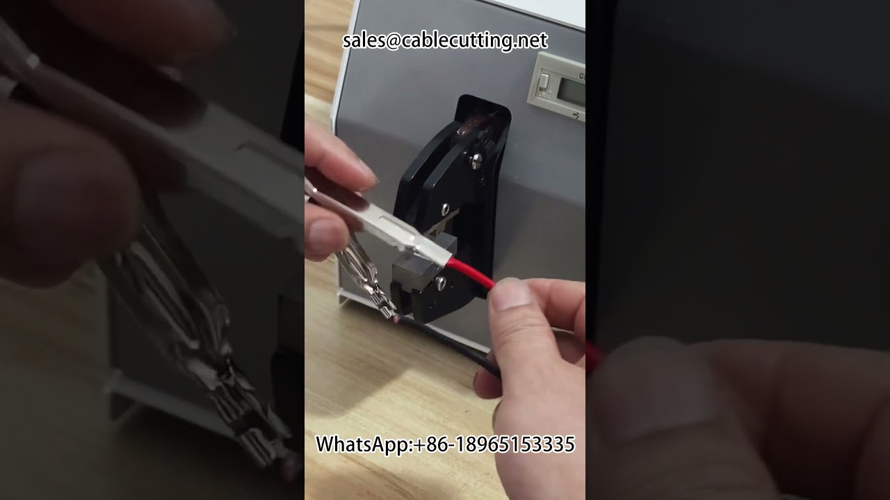 Mesin Crimping Terminal Listrik Otomatis | Alat Hardware untuk Kabel Profesional