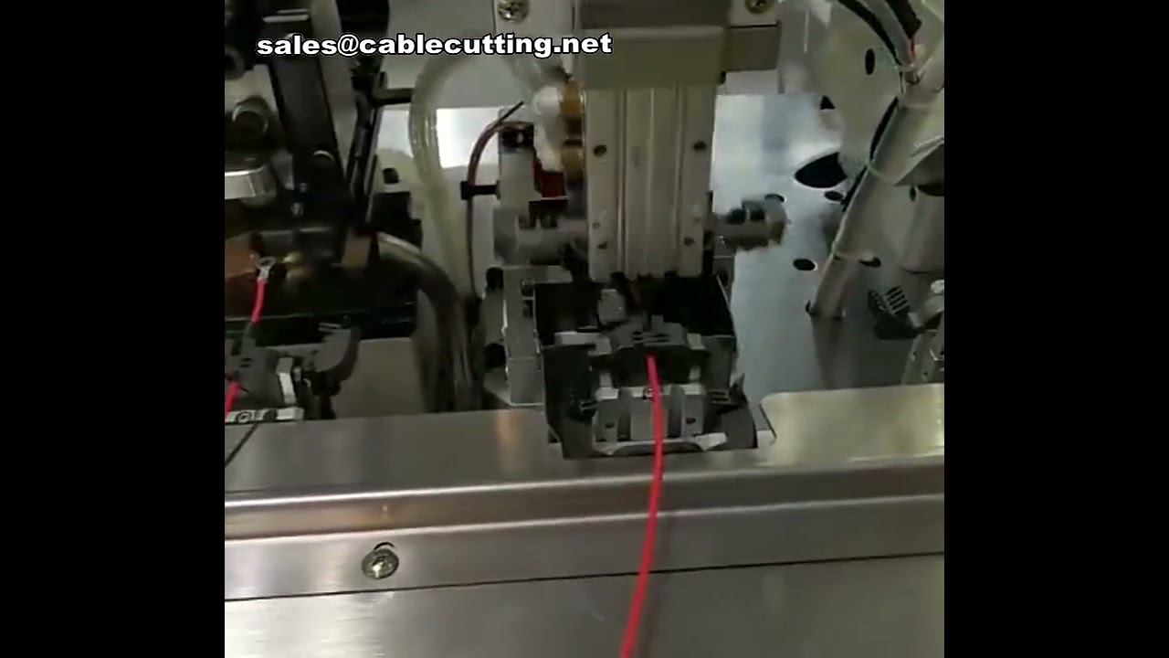 Mesin Crimping Kabel Heat Shrinkable Otomatis & Pengering Heat Shrink untuk Perakitan Kabel Industri