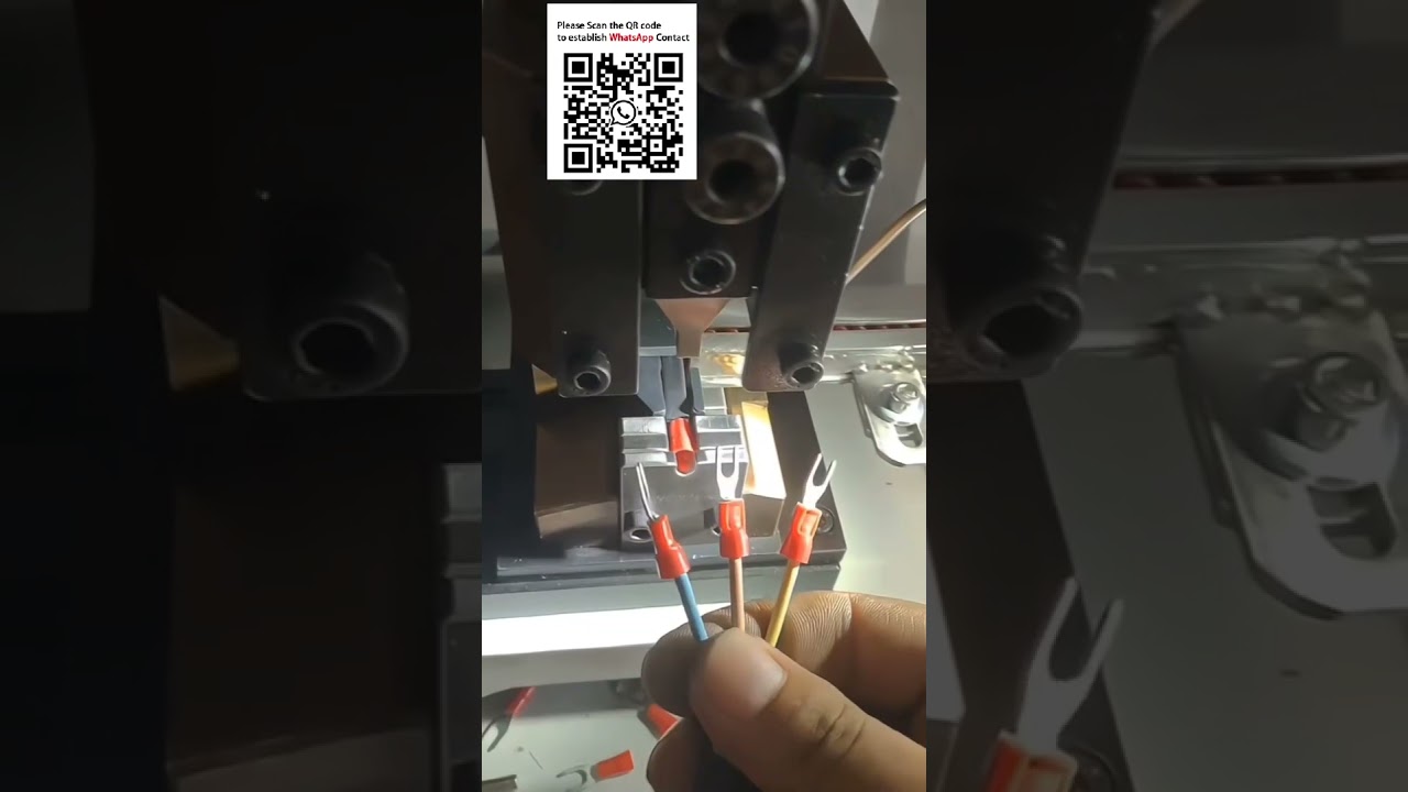 Semi-Automatic Silent Loose Piece Terminal Crimping Machine with Vibrating Feeder for UT Terminals