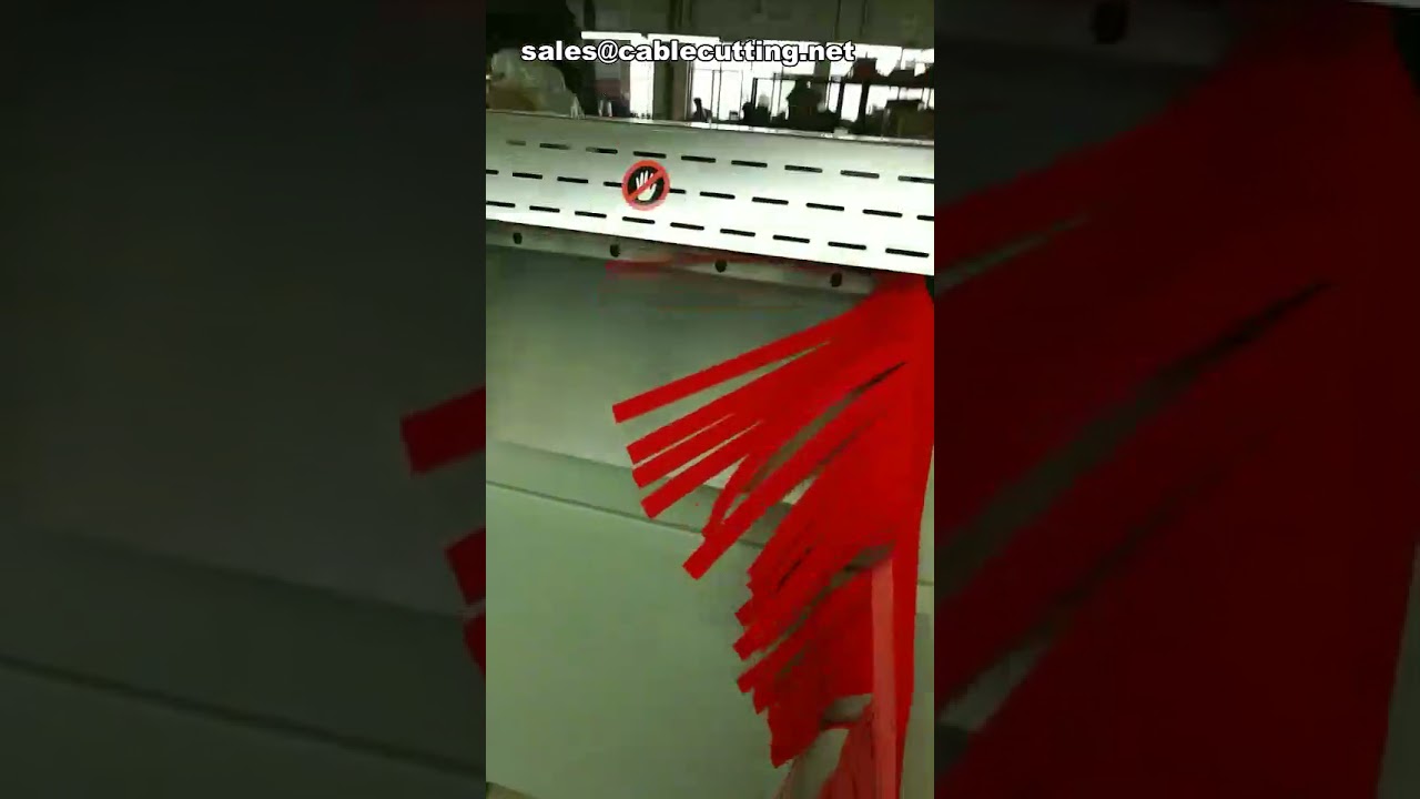 Mesin Pemotong Pita Nilon Elastis Otomatis Lebar 450mm - Pemotong Tape Terbaru dengan Teknologi Panas