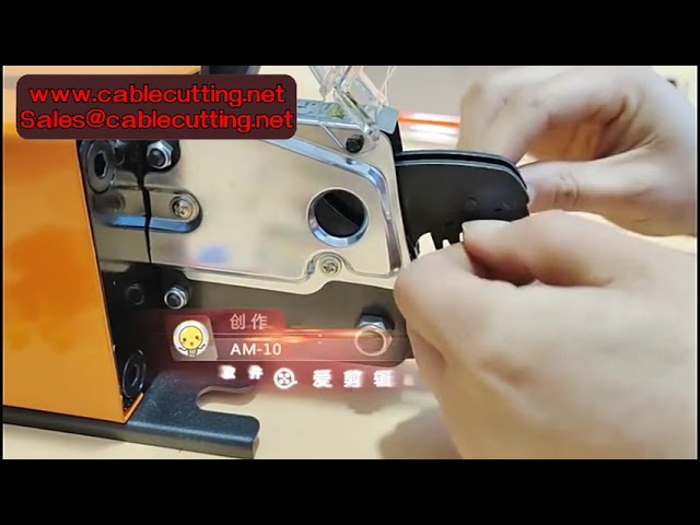 AM-10 Electric Dynamic Terminal Crimping Machine | Automatic Cold Pressing Pliers