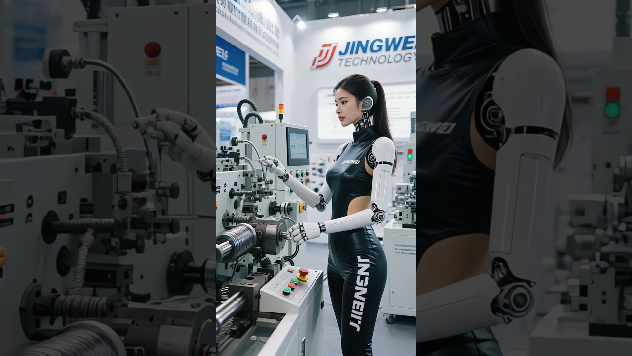 Demonstrasi Robot Kecantikan Operasi Mesin Kabel #mesin #kabel #pabrik #wire #cnc