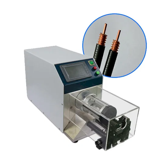 Alat Pengupas Kabel Koaksial Semi-Otomatis Presisi WPM-8608